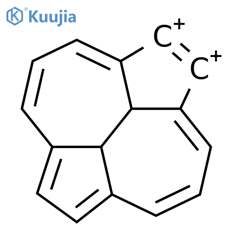 Dicyclopenta[ef,kl]heptalenediylium, 10b,10c-dihydro-, trans- structure