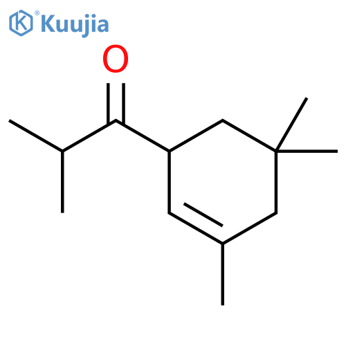 1-Propanone,2-methyl-1-(3,5,5-trimethyl-2-cyclohexen-1-yl)- structure