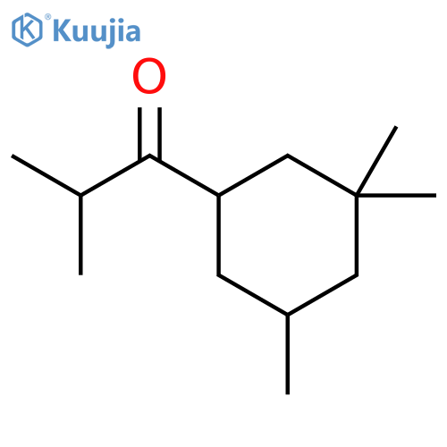 1-Propanone,2-methyl-1-(3,3,5-trimethylcyclohexyl)- structure