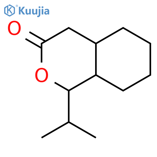 3H-2-Benzopyran-3-one,octahydro-1-(1-methylethyl)- structure