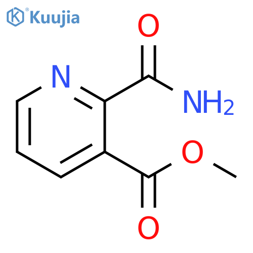 methyl 2-carbamoylpyridine-3-carboxylate structure