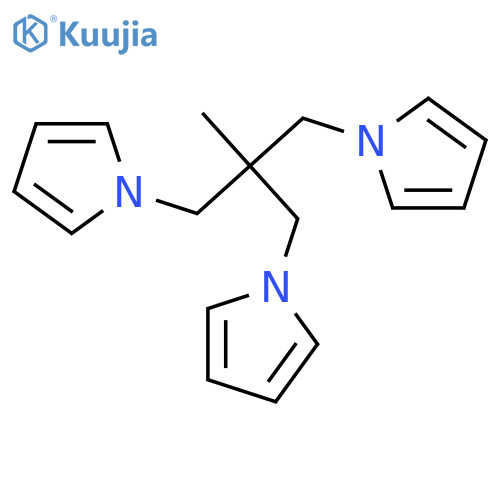 1H-Pyrrole, 1,1'-[2-methyl-2-(1H-pyrrol-1-ylmethyl)-1,3-propanediyl]bis- structure