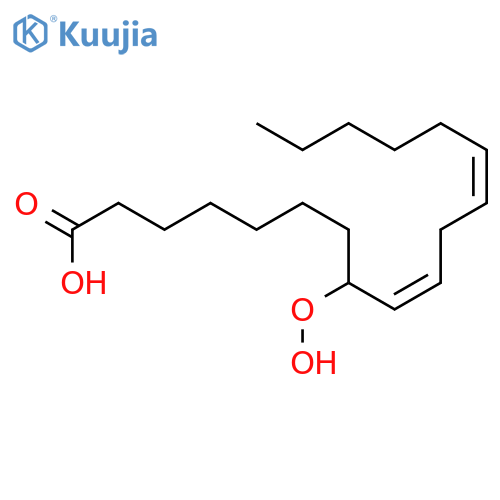9,12-Octadecadienoic acid, 8-hydroperoxy-, (Z,Z)- structure