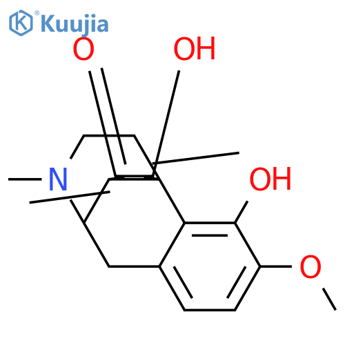 Morphinan-7-one, 5,6,8,14-tetradehydro-4,6-dihydroxy-3-methoxy-17-methyl-, (9α,13α)- structure