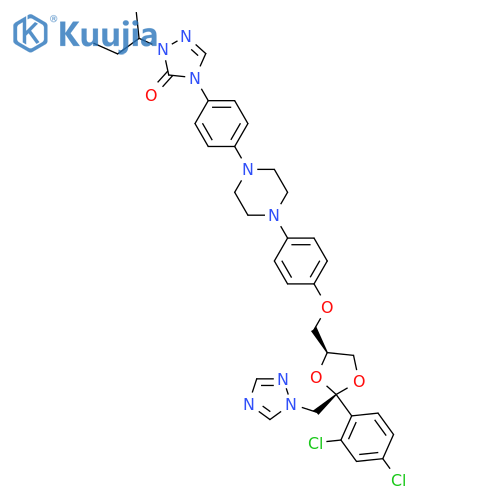 Itraconazole structure