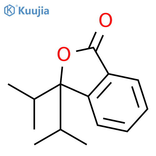 1(3H)-ISOBENZOFURANONE, 3,3-BIS(1-METHYLETHYL)- structure