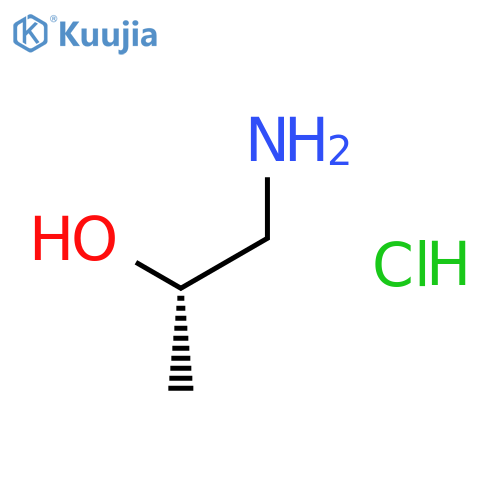 2-Propanol, 1-amino-, hydrochloride, (2S)- structure