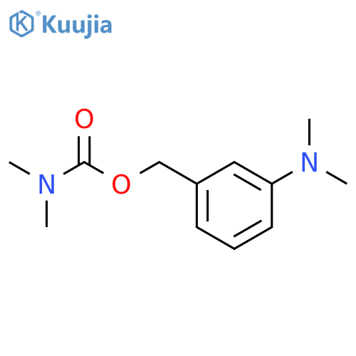 CARBAMIC ACID, DIMETHYL-, [3-(DIMETHYLAMINO)PHENYL]METHYL ESTER structure