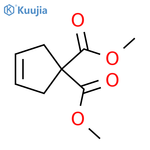 Dimethyl 3-Cyclopentene-1,1-dicarboxylate structure