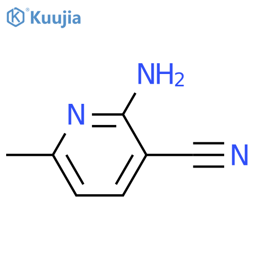2-amino-6-methylpyridine-3-carbonitrile structure