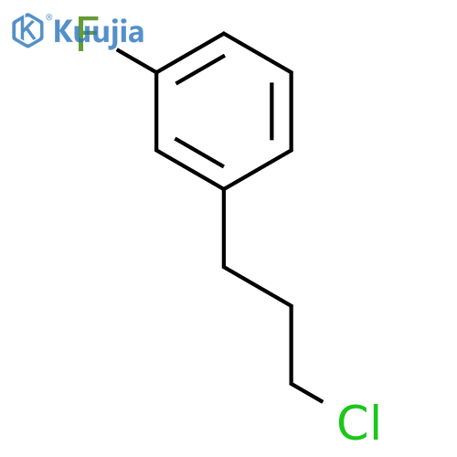 1-(3-Chloropropyl)-3-fluorobenzene structure