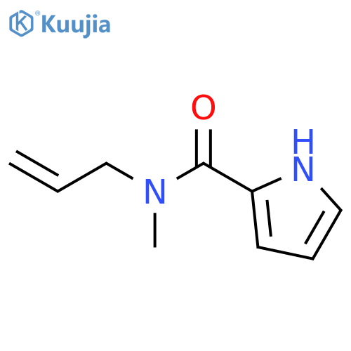 1H-PYRROLE-2-CARBOXAMIDE, N-METHYL-N-2-PROPENYL- structure
