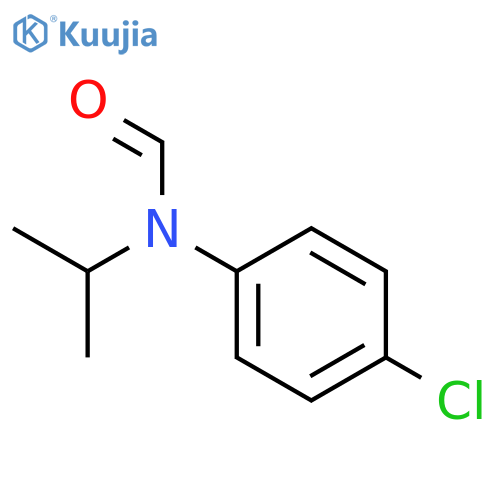 Formamide, N-(4-chlorophenyl)-N-(1-methylethyl)- structure