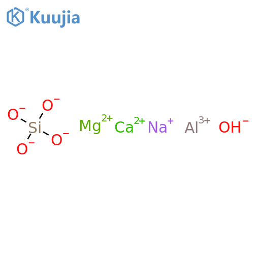Aluminum calcium magnesium sodium hydroxide silicate structure
