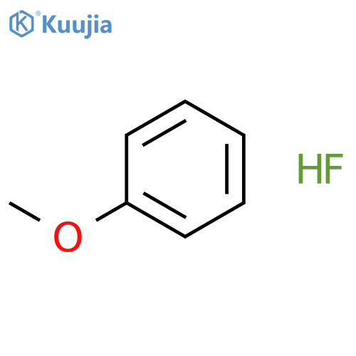 Hydrofluoric acid, compd. with methoxybenzene (1:1) structure