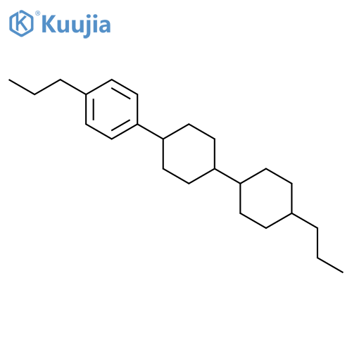 4-Propyl-4-(4-propyl-phenyl)-bicyclohexyl structure