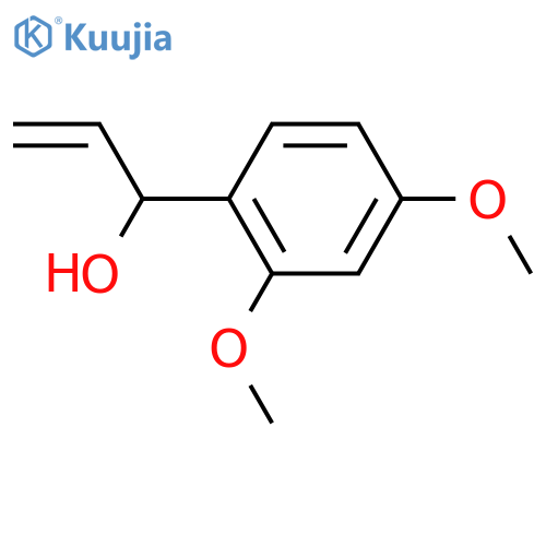 1-(2,4-dimethoxyphenyl)prop-2-en-1-ol structure