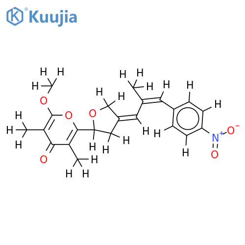 (+/-)-aureothin structure