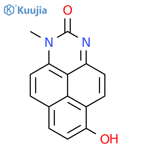 Benzo[gh]perimidin-2(1H)-one, 6-hydroxy-1-methyl- structure