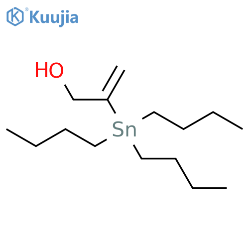 2-Tributyltin-allyl-1-ol structure