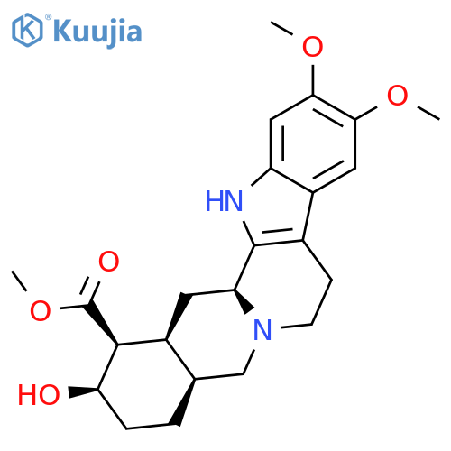 10,11-Dimethoxy-α-yohimbine structure