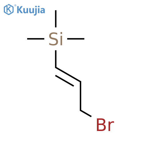 3-BROMO-1-TRIMETHYLSILYL-1-PROPENE structure