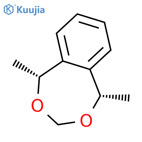 2,4-Benzodioxepin, 1,5-dihydro-1,5-dimethyl-, cis- structure