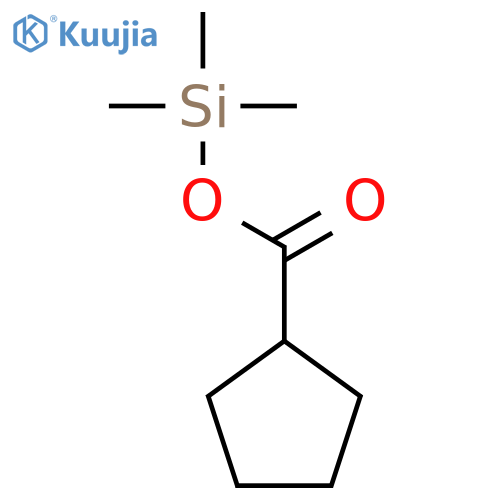 Trimethylsilyl cyclopentanecarboxylate structure