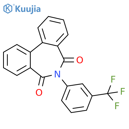 9-3-(trifluoromethyl)phenyl-9-azatricyclo9.4.0.0^{2,7}pentadeca-1(11),2(7),3,5,12,14-hexaene-8,10-dione structure