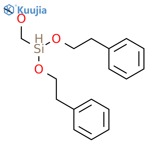 Silane,methoxymethylbis(2-phenylethoxy)- (9CI) structure