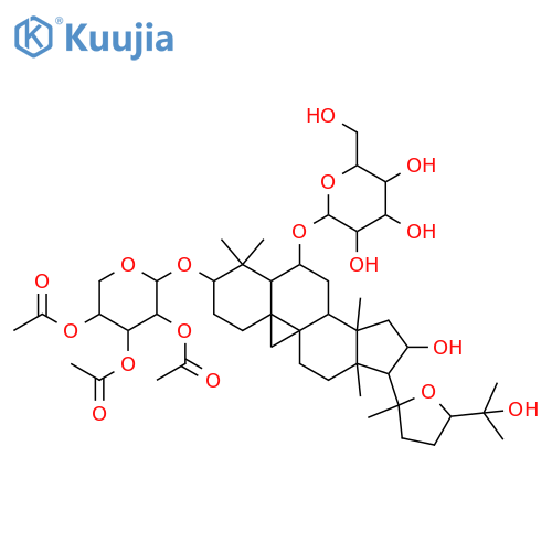 Acetylastragaloside I structure