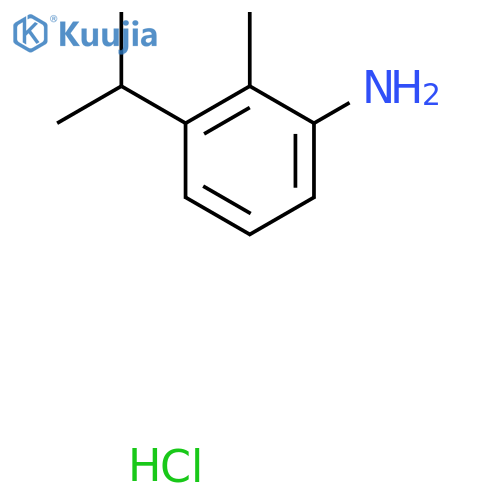 2-Methyl-3-(propan-2-yl)aniline hydrochloride structure