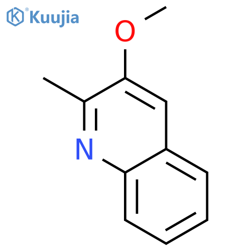 3-methoxy-2-methyl-Quinoline structure