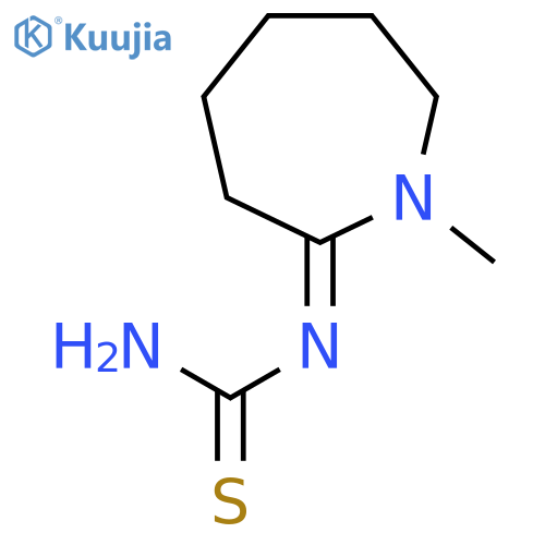Thiourea,N-(hexahydro-1-methyl-2H-azepin-2-ylidene)- structure