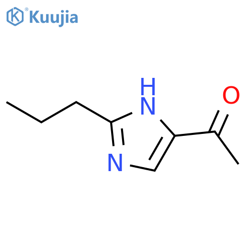 1-(2-propyl-1H-imidazol-5-yl)-Ethanone structure