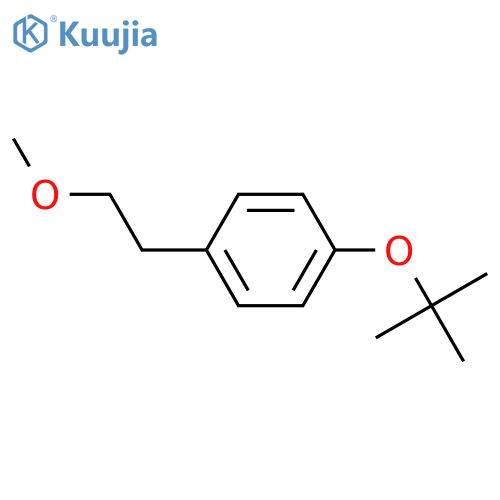 1-tert-Butoxy-4-(2-methoxy-ethyl)-benzene structure