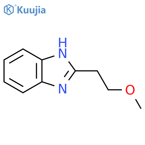 2-(2-methoxyethyl)-1H-1,3-benzodiazole structure