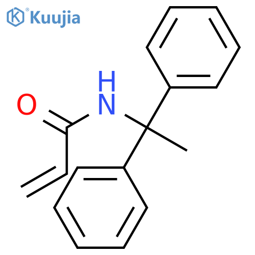 N-(1,1-Diphenylethyl)prop-2-enamide structure
