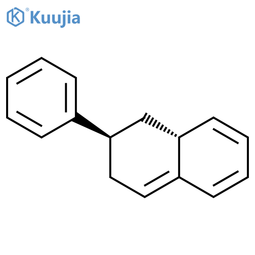 Naphthalene, 1,2,3,8a-tetrahydro-2-phenyl-, (2R,8aR)-rel- structure