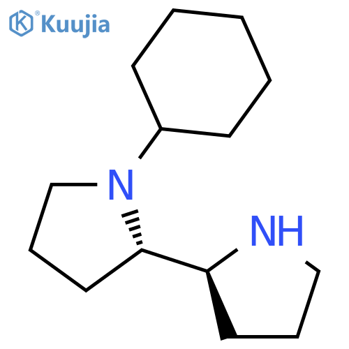 2,2'-BIPYRROLIDINE, 1-CYCLOHEXYL-, (2S,2'S)- structure