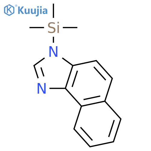 3H-Naphth[1,2-d]imidazole, 3-(trimethylsilyl)- structure