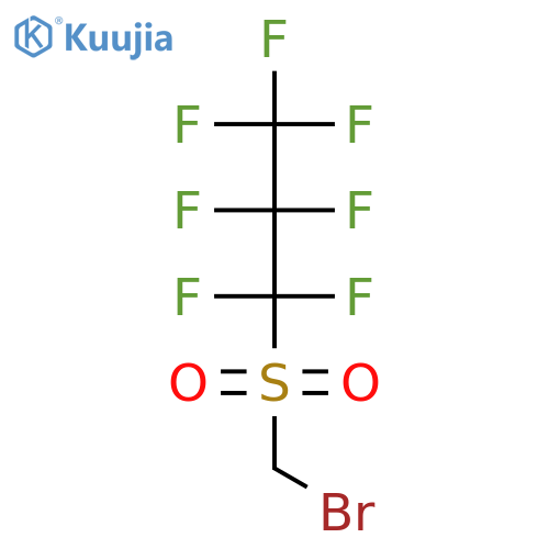 PROPANE, 1-[(BROMOMETHYL)SULFONYL]-1,1,2,2,3,3,3-HEPTAFLUORO- structure