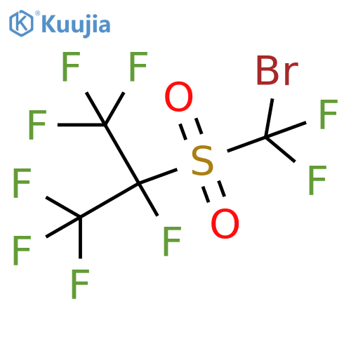 Propane, 2-[(bromodifluoromethyl)sulfonyl]-1,1,1,2,3,3,3-heptafluoro- structure