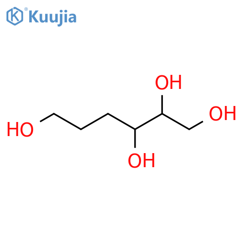 Hexane-1,2,3,6-tetrol structure