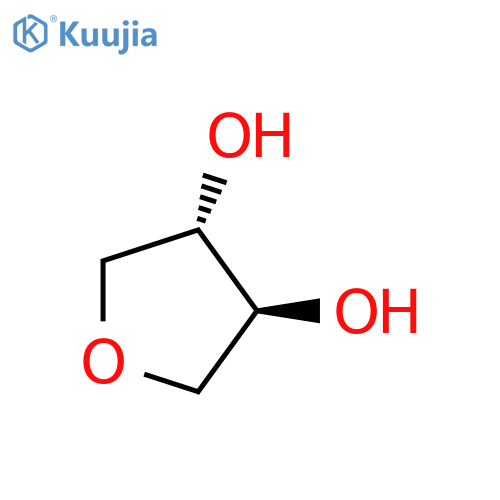 (3S,4S)-Tetrahydrofuran-3,4-diol structure