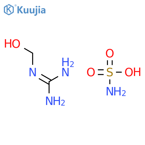(Hydroxymethyl)guanidinium sulphamate structure