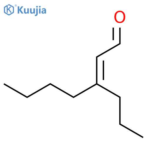 2-Heptenal, 3-propyl- structure