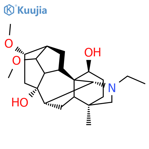 (1S,4S,5R,6S,8S,9S,10R,13R,16S)-11-Ethyl-4,6-dimethoxy-13-methyl-11-azahexacyclo[7.7.2.12,5.01,10.03,8.013,17]nonadecane-8,16-diol structure