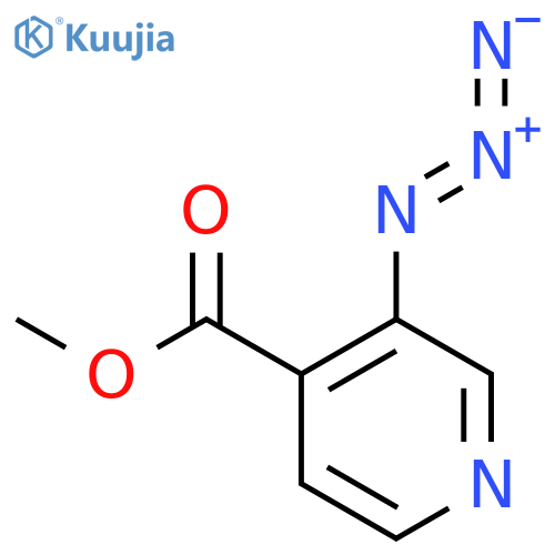methyl 3-azidopyridine-4-carboxylate structure