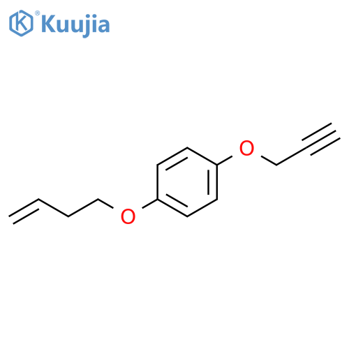 Benzene, 1-(3-butenyloxy)-4-(2-propynyloxy)- structure